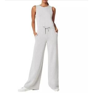 🤍SPANX Sleeveless AirEssentials Wide-Leg Jumpsuit – Size XL